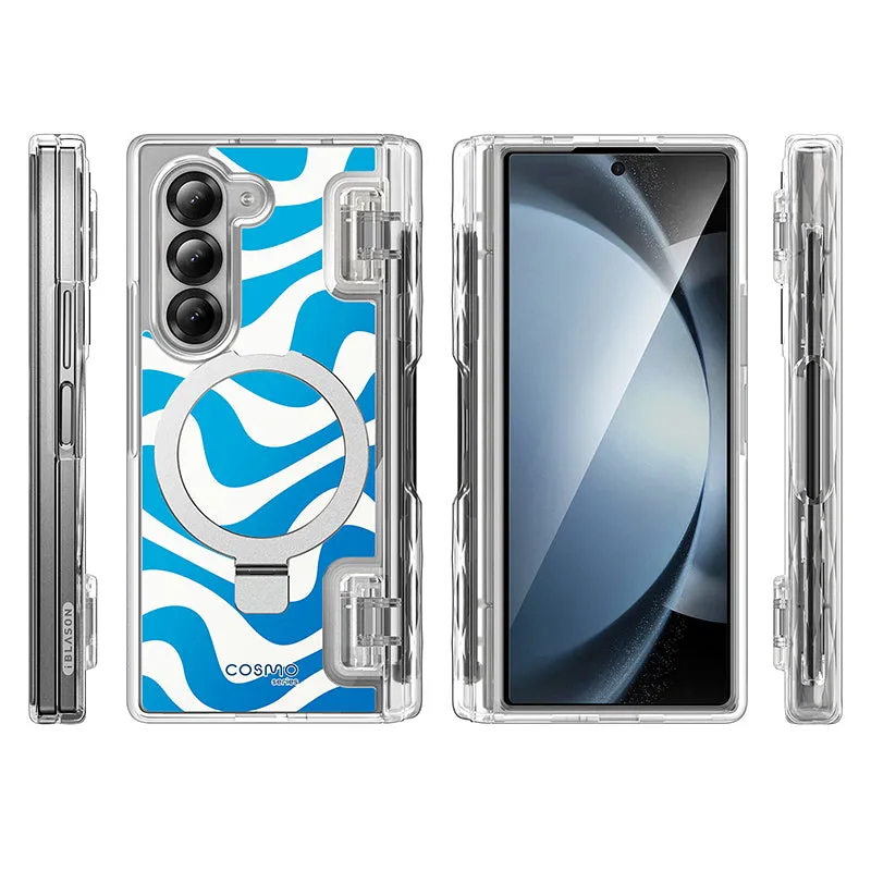 Galaxy Z Fold6 Cosmo Pro - Blue Swirl