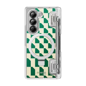 Galaxy Z Fold6 Cosmo Pro - Green Checker