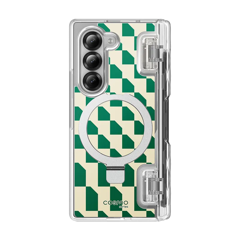 Galaxy Z Fold6 Cosmo Pro - Green Checker