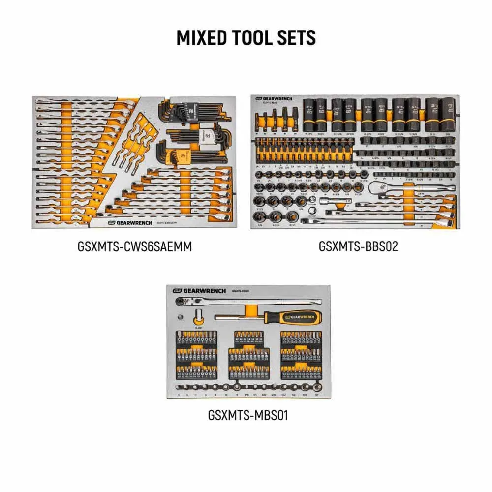 GearWrench MEGAMOD1024 1024-Piece Master Technician Set in Modular Trays with Storage