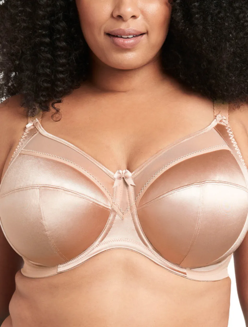 Goddess Keira Banded Underwire Bra, Fawn