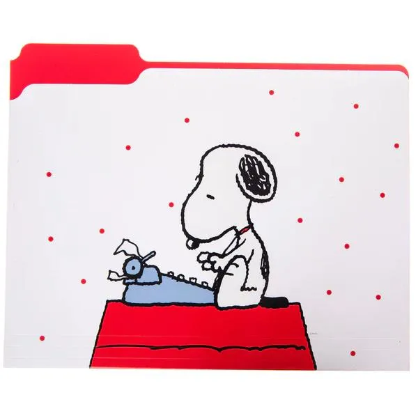 Graphique de France File Folder Set 9pk Peanuts