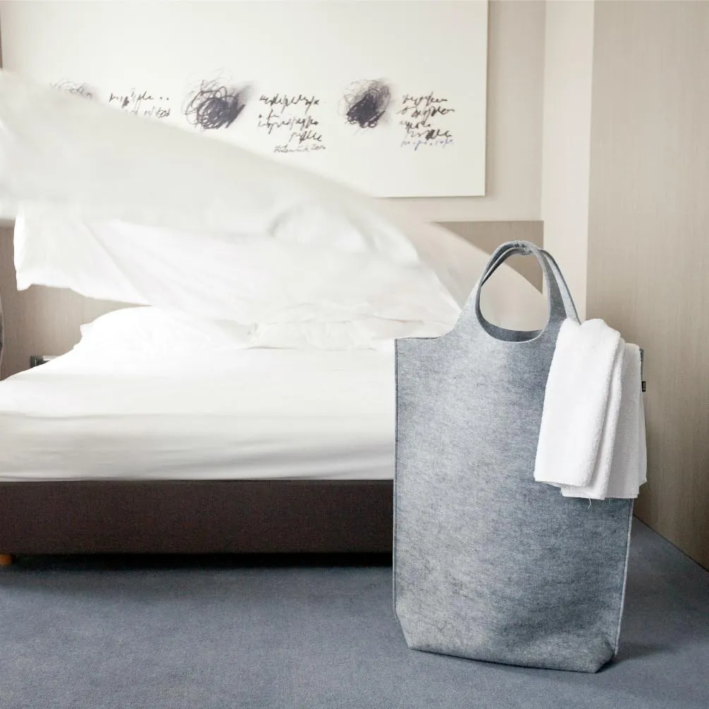 Hendee XL Laundry/Storage Bag - Light Grey