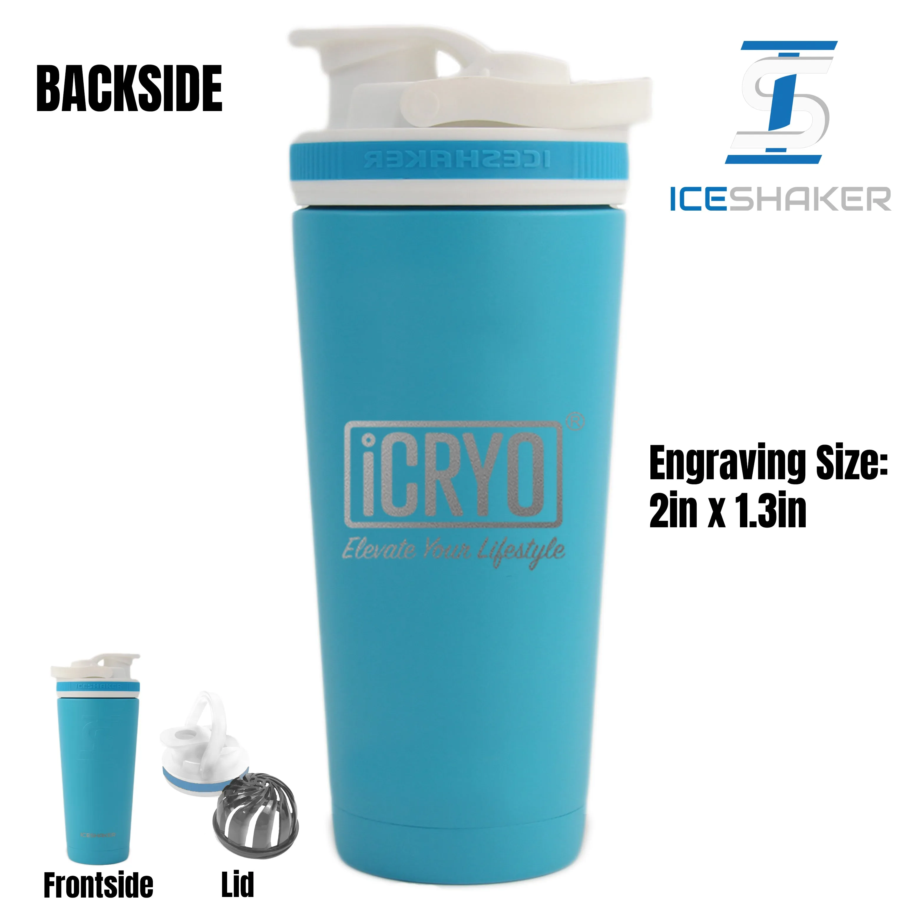 iCRYO Custom 26oz Ice Shaker