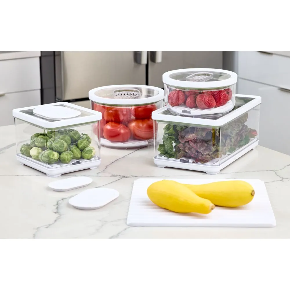 iDesign iDFresh BPA-Free Recycled Plastic Produce Storage Bowl, Small