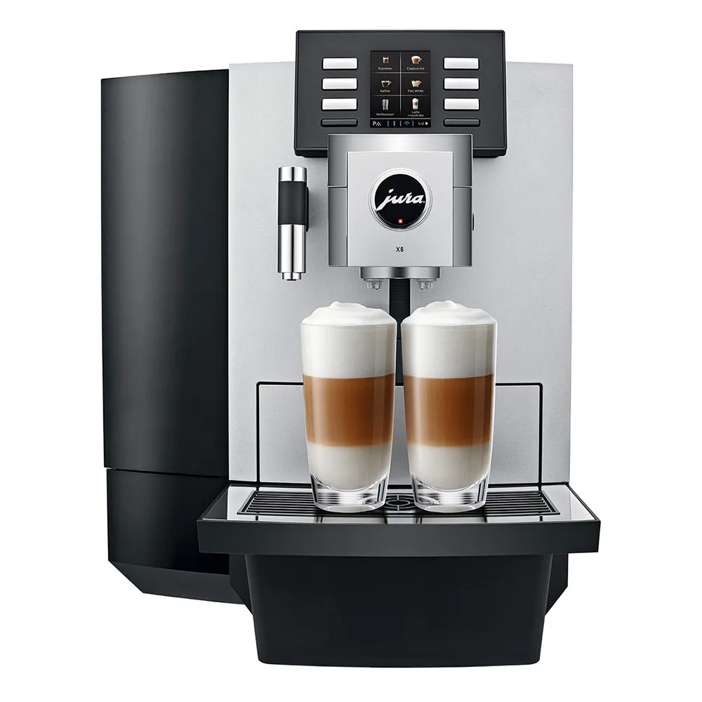 Jura X8 Professional Automatic Espresso Machine, Platinum #15177