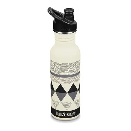 Klean Kanteen Classic S/S Bottle w Sports Cap 18oz (532ml)