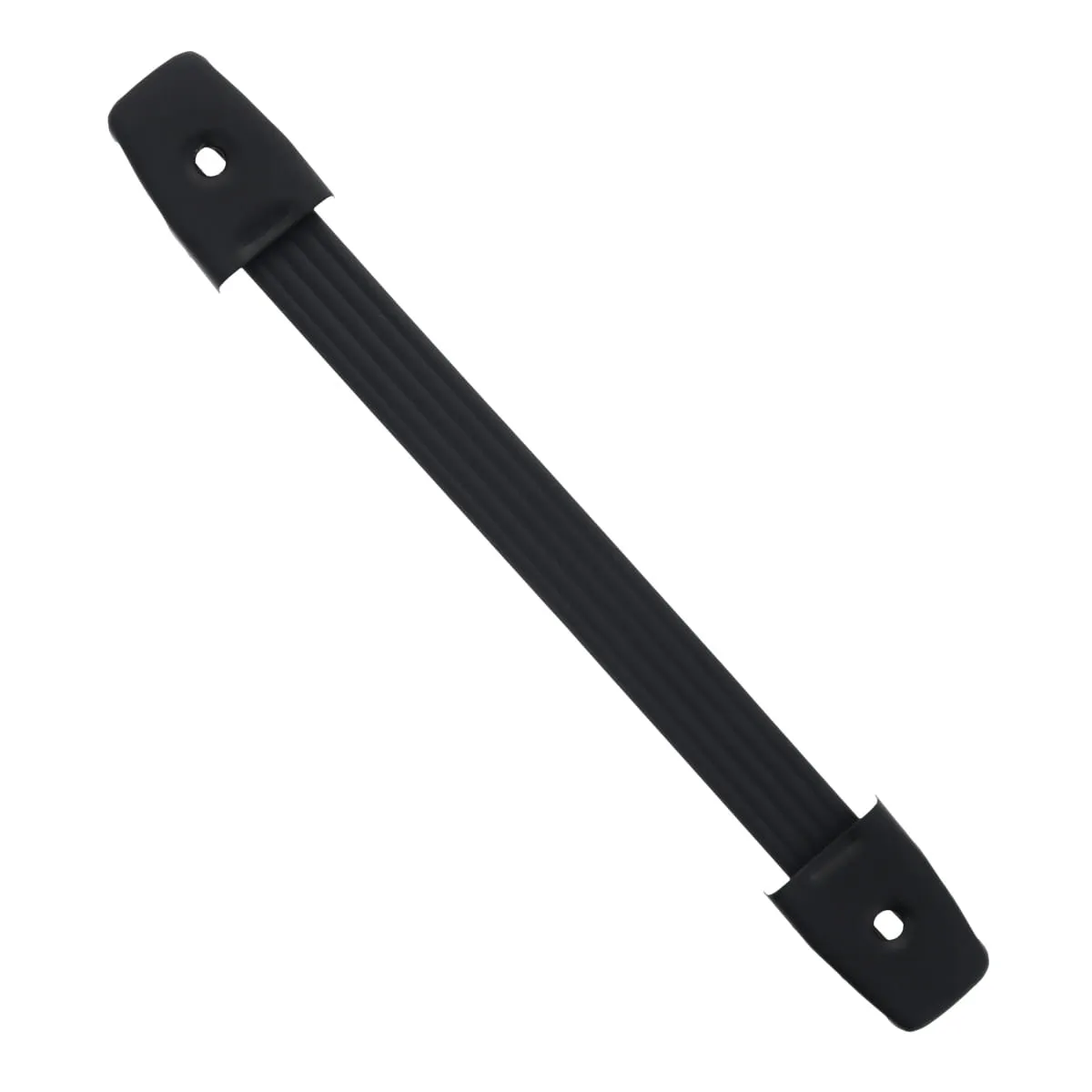 Large Strap Handle Black with Black End Caps