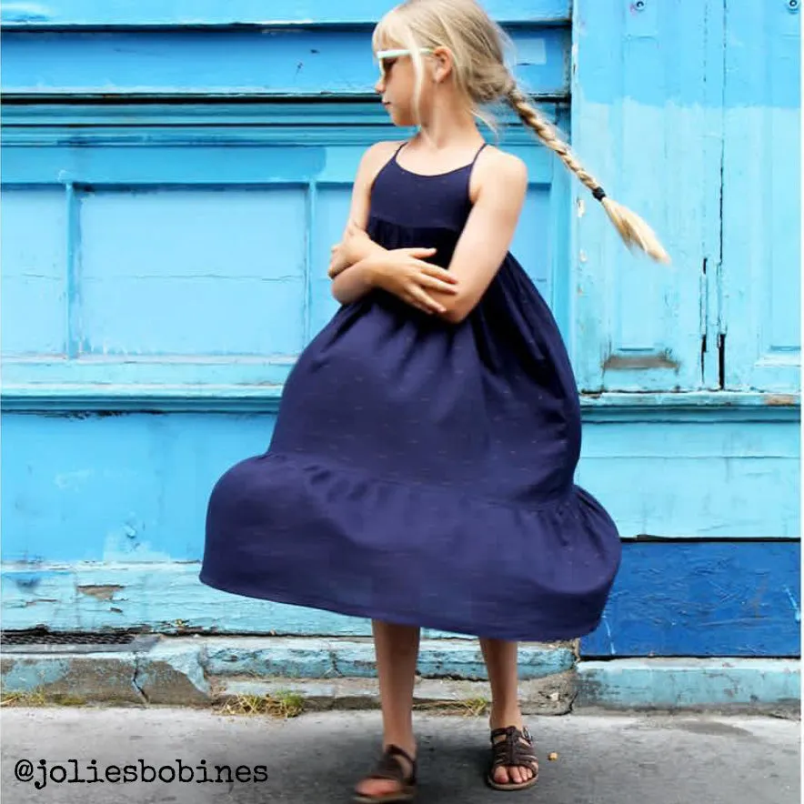 LENA - blouse & dress - Girl 3/12 - PDF Sewing Pattern