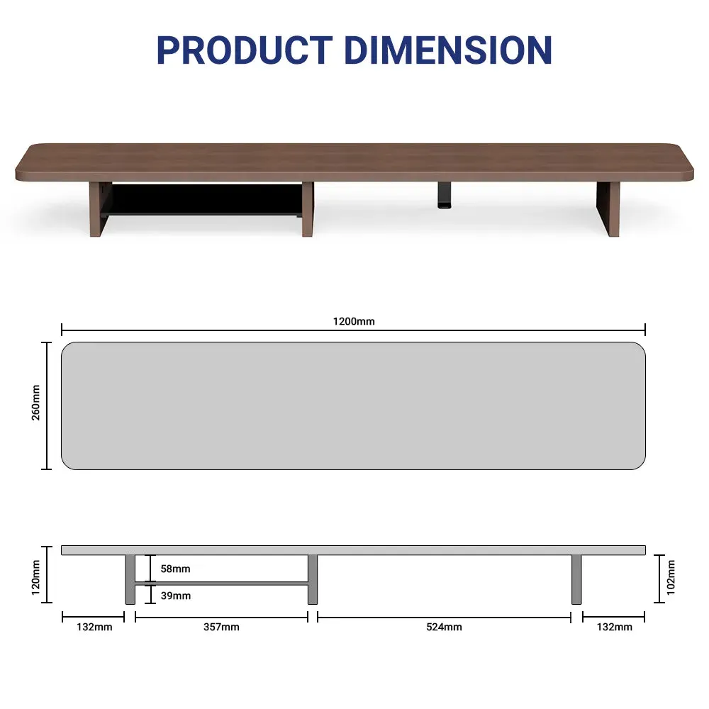 élever Pro Ergonomic Monitor Riser