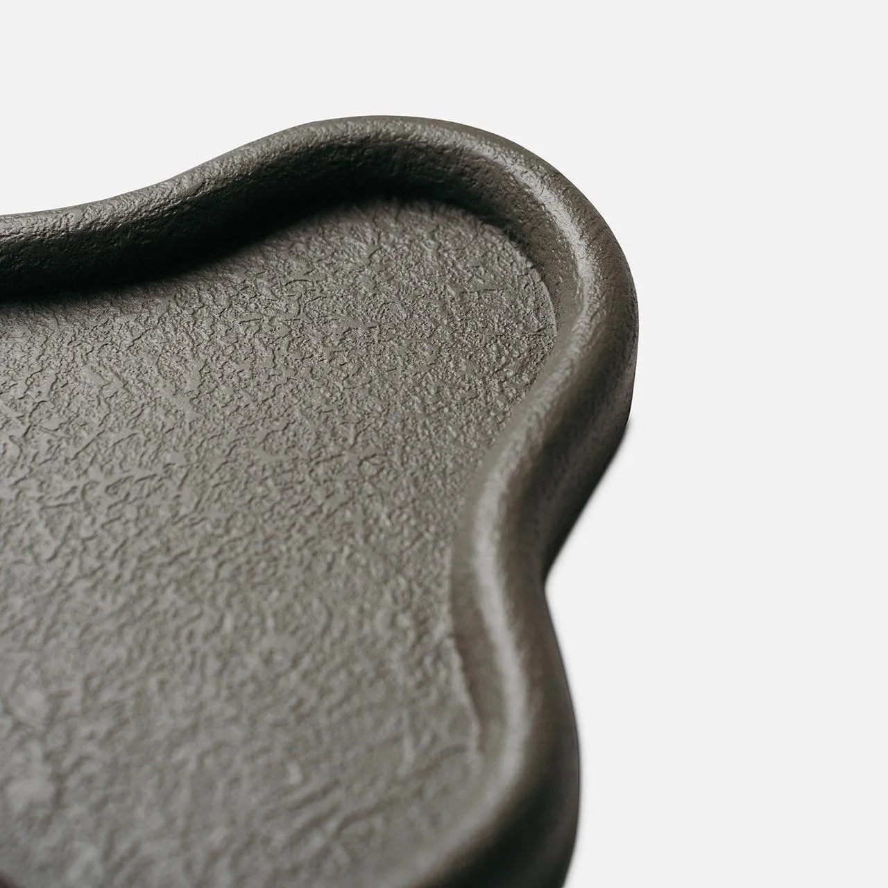 Lily Tray - Black - Plaster Finish