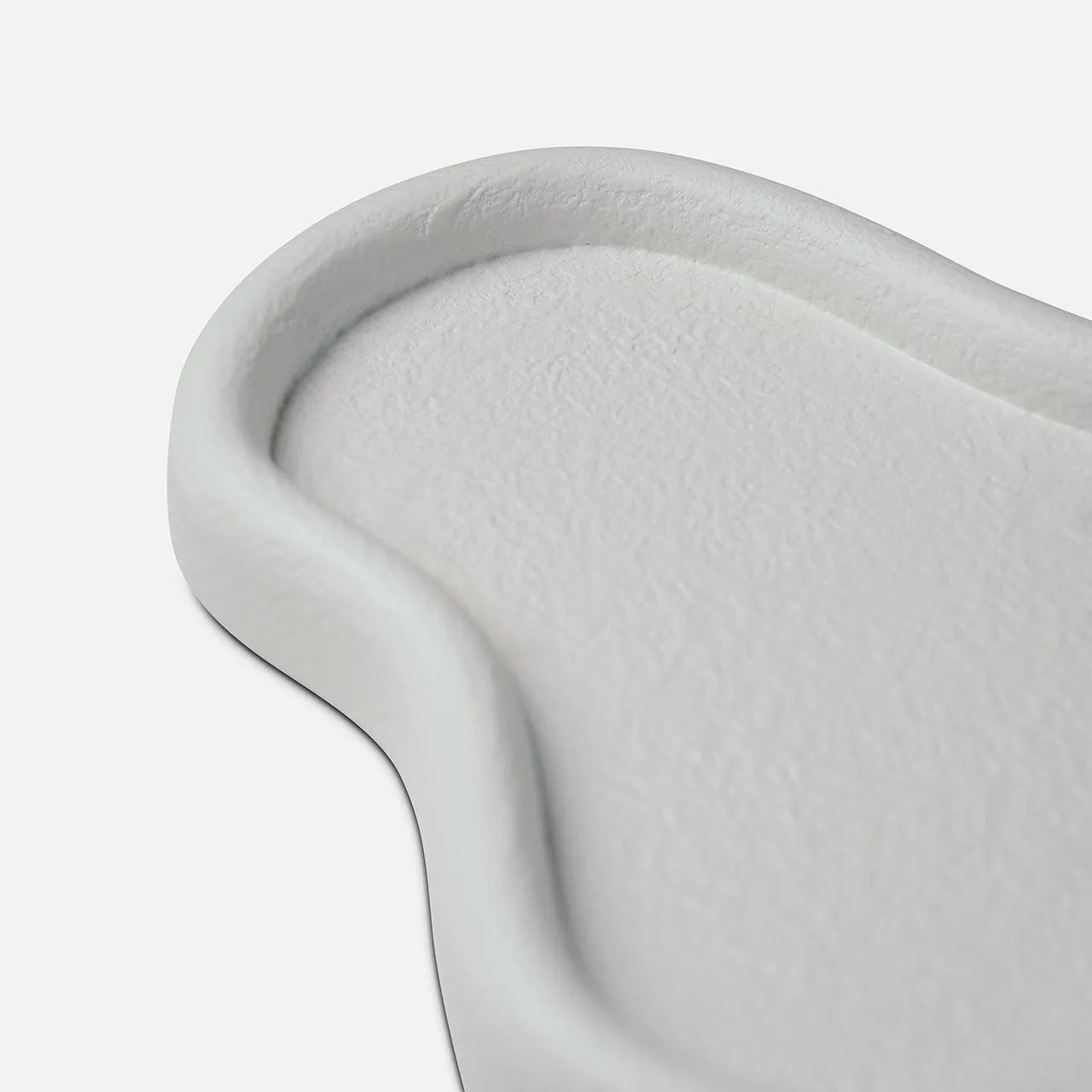 Lily Tray - Cream - Plaster Finish