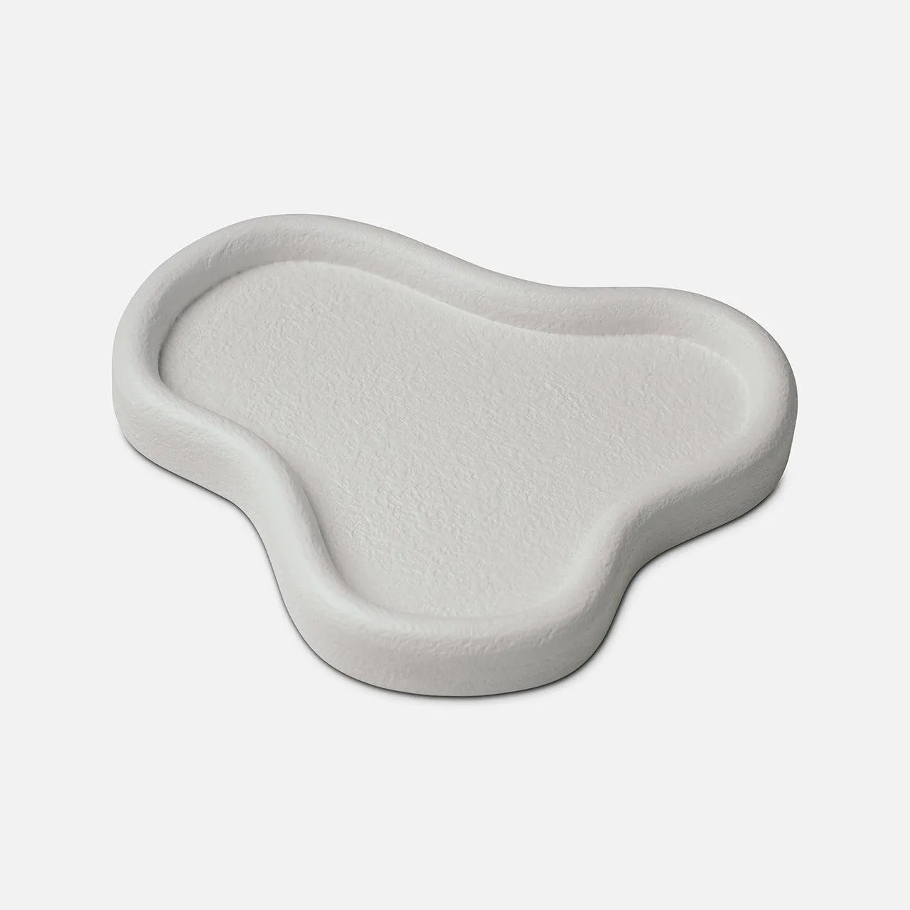 Lily Tray - Cream - Plaster Finish