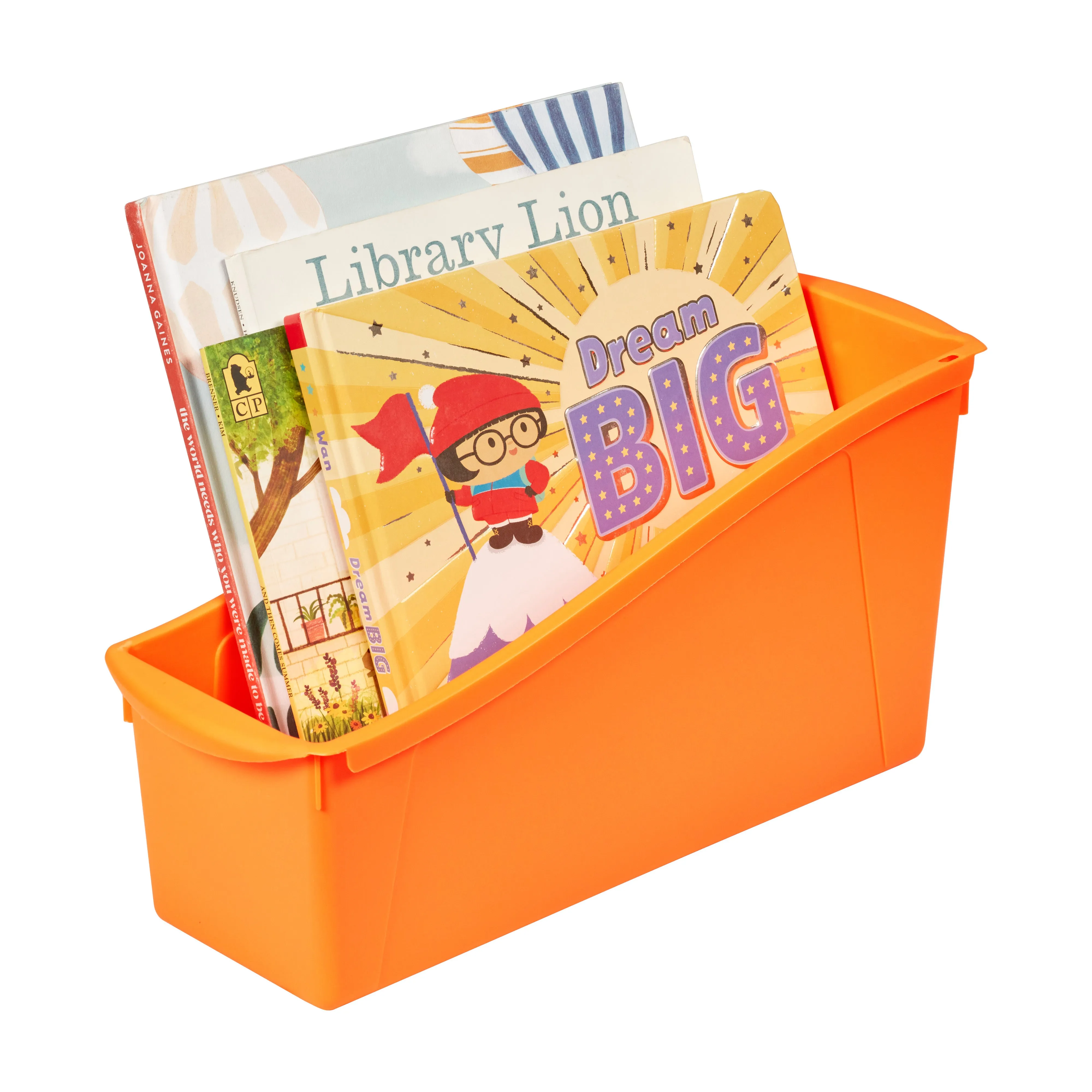 Linking Book Bins, Colorful Connecting Storage