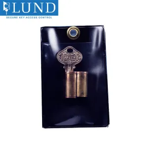 Lund - 540 - Vinyl Core Envelope - 8 Gauge Vinyl - Brass Grommets - Black