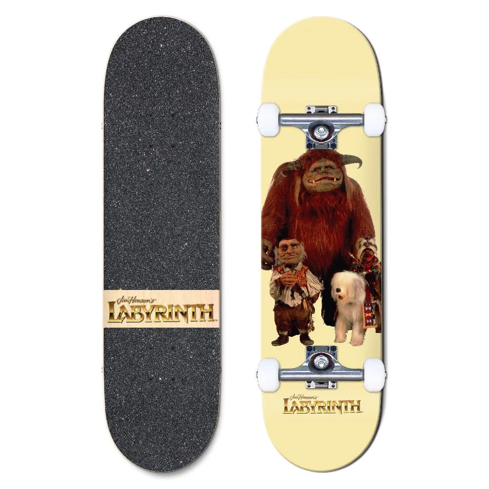 Madrid Labyrinth Sci-fi Movie Friends Skateboard