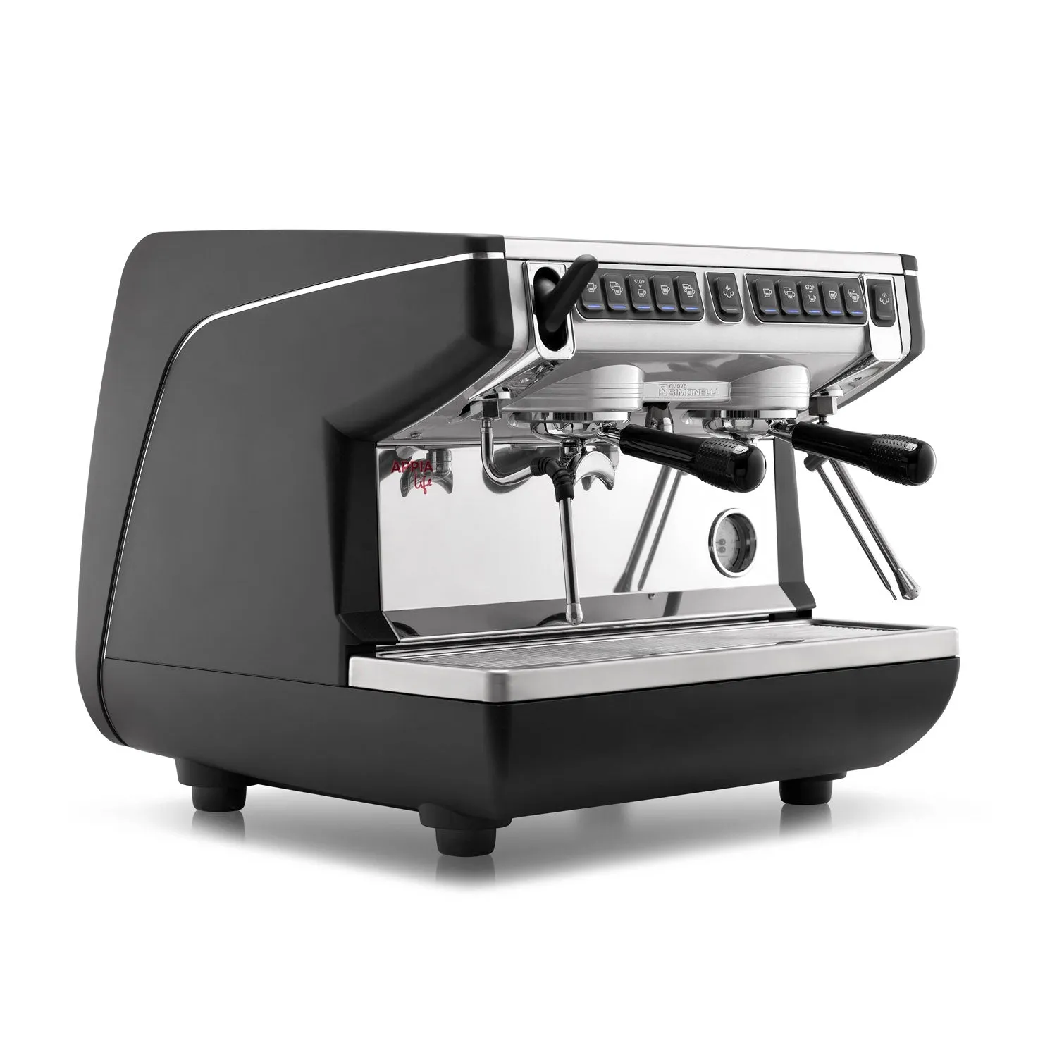 Nuova Simonelli Appia Life Compact 2 Group Volumetric Espresso Machine - 220v