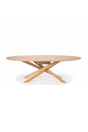 Oak Oval Meeting Table | Ethnicraft Mikado