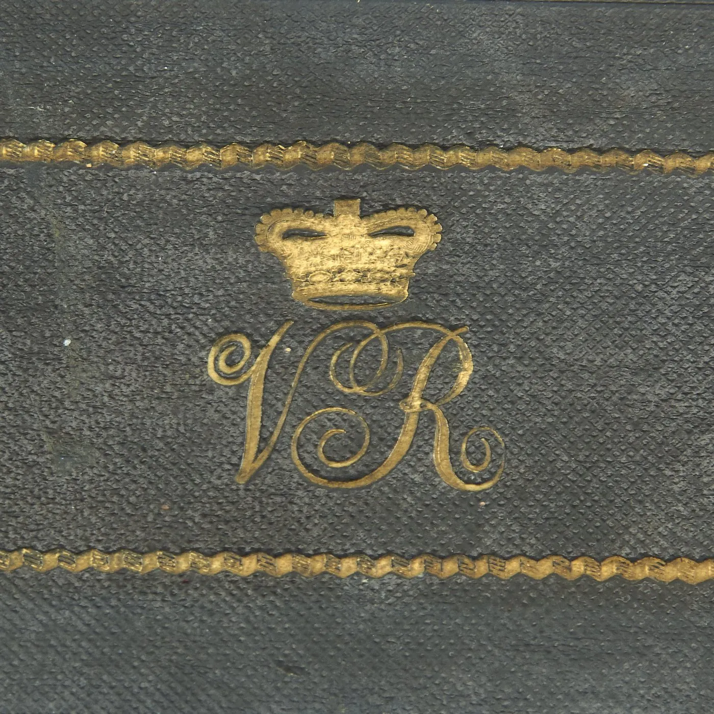 Original British 1840 Cased Arms Document Awarded by Queen Victoria to Peter Maze Esquire of Bristol