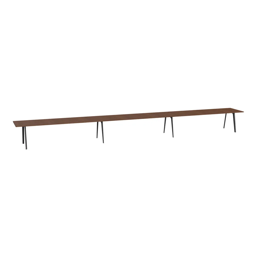 Pluralis Meeting Table w/ 2 Extension (283.5" L)