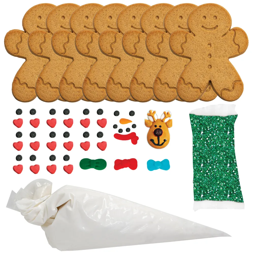 Pre-Order: Gingerbread People Designer Cookie Kit