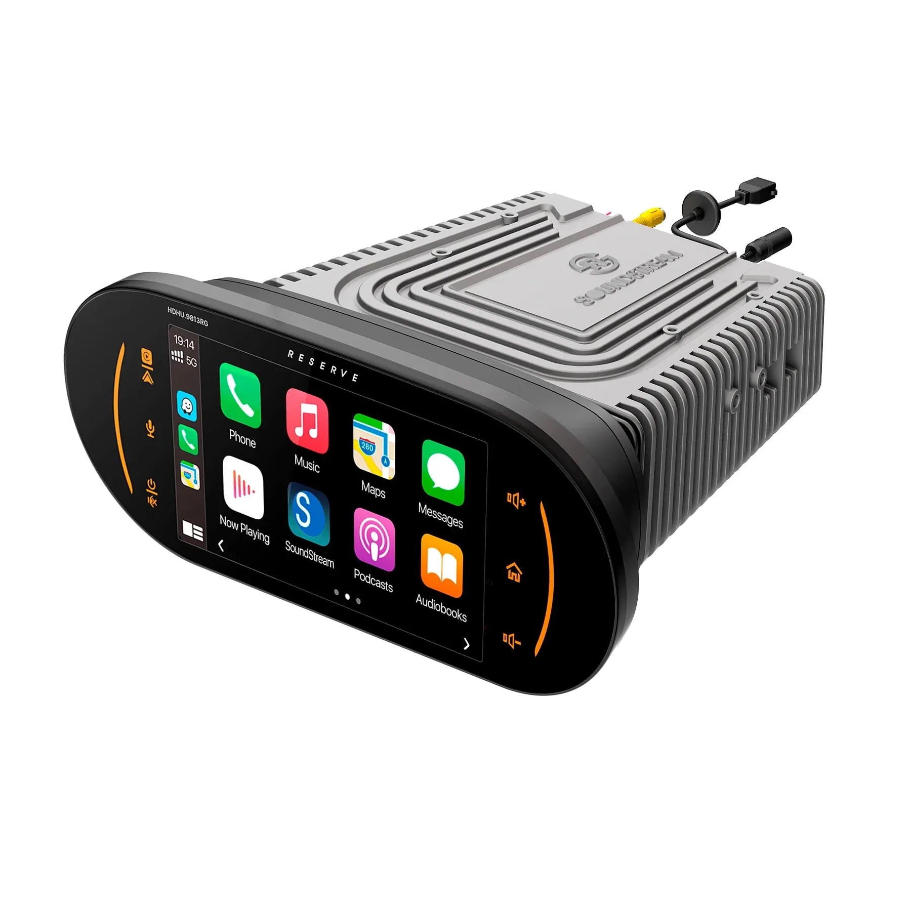 Precision Power SoundStream HDHU.9813RG Headunit - Harley Davidson Plug and Play Radio RoadGlide 98-13