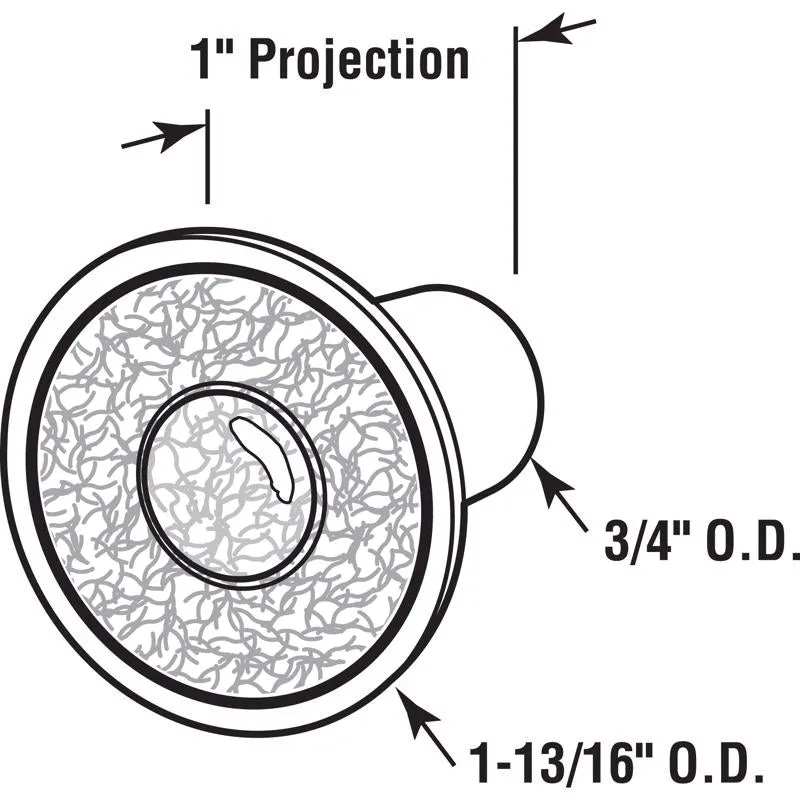 Prime-Line Raw Knob Right or Left Handed