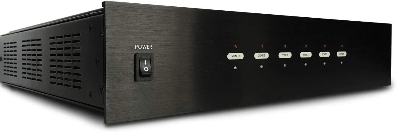 Pulse Audio PA66 6-Zone Audio Distribution Amplifier