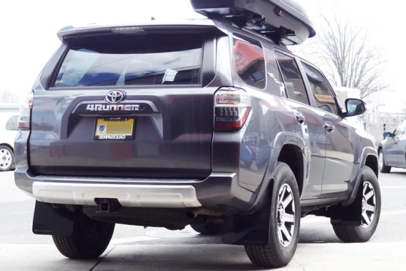 Rally Armor Black UR Mud Flap w/ Silver Logo | 2012-2023 Toyota 4Runner