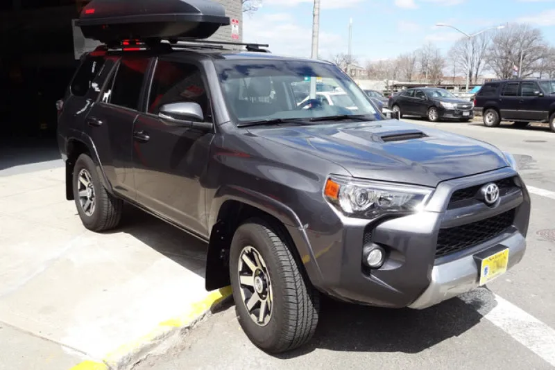 Rally Armor Black UR Mud Flap w/ Silver Logo | 2012-2023 Toyota 4Runner