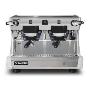 Rancilio Classe 5 S Compact 2 Group Semi-Automatic Espresso Machine - Ice White