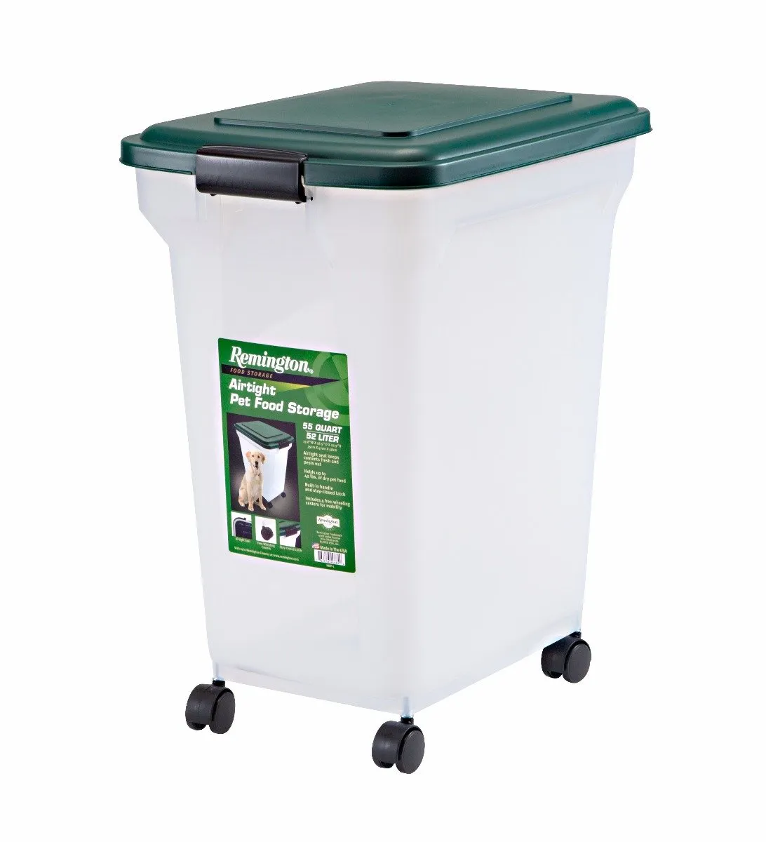 Remington Airtight Pet Food Container - 55 QT