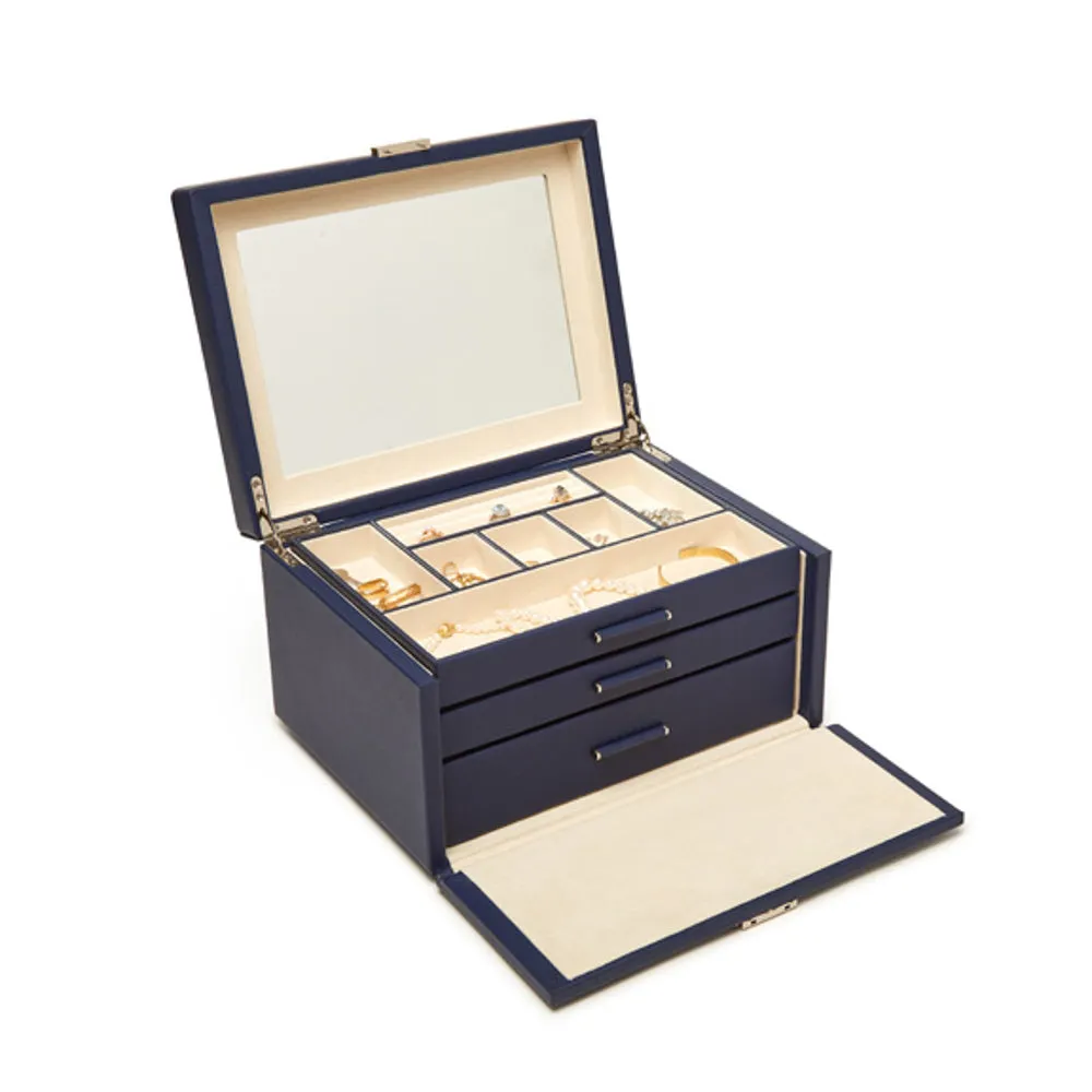 Riley 3 Tray Jewelry Box