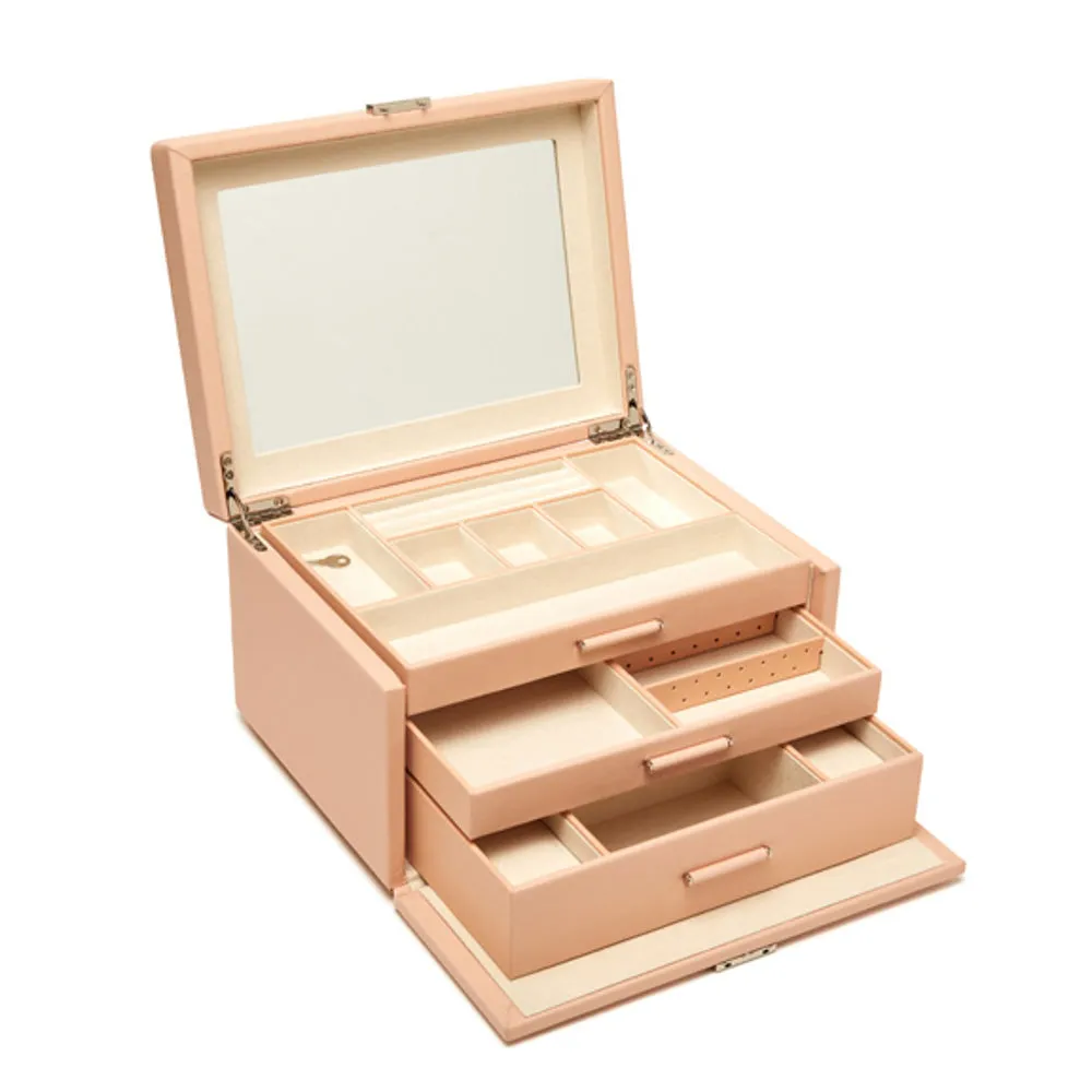 Riley 3 Tray Jewelry Box