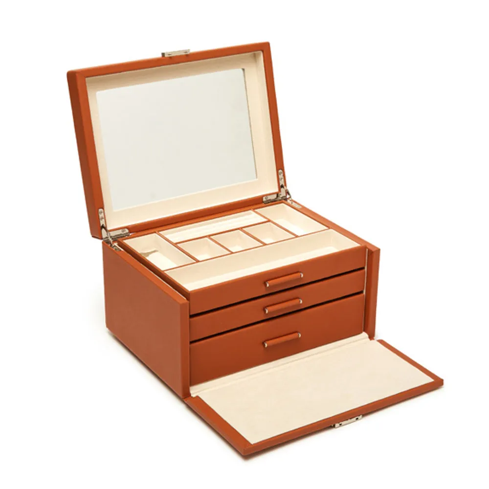 Riley 3 Tray Jewelry Box