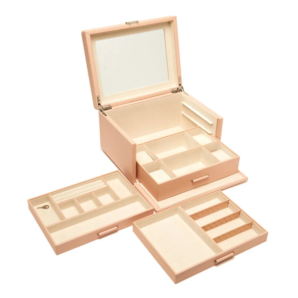 Riley 3 Tray Jewelry Box