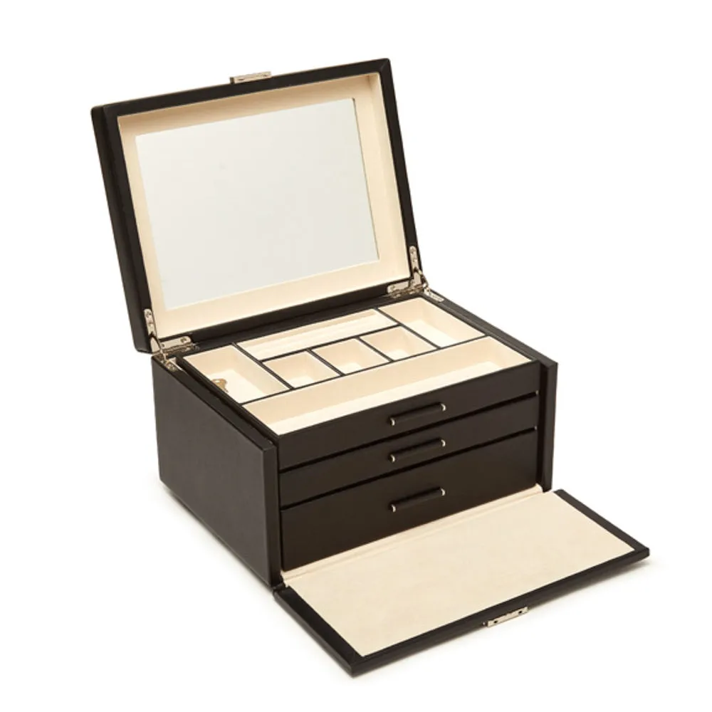 Riley 3 Tray Jewelry Box