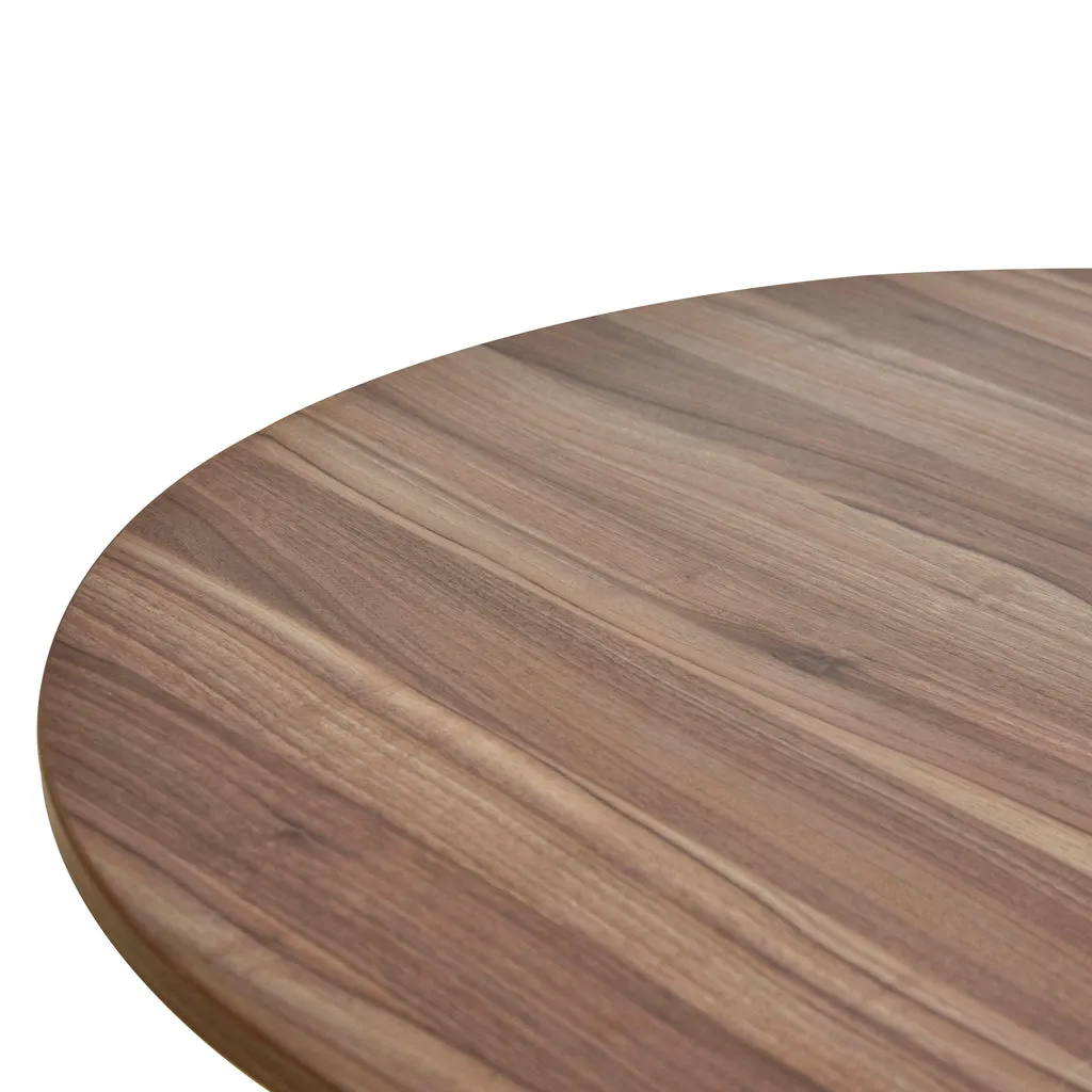 Ripponlea 3m Oval Meeting Table - Walnut