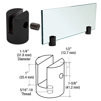 Slot Mount Standoff for 1/4" Panels