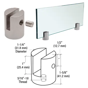 Slot Mount Standoff for 1/4" Panels