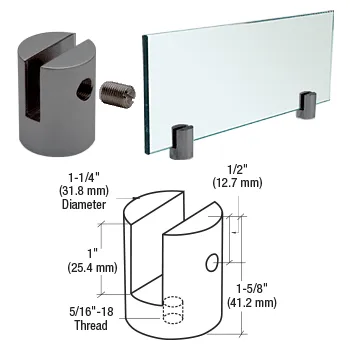 Slot Mount Standoff for 1/4" Panels