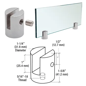 Slot Mount Standoff for 1/4" Panels