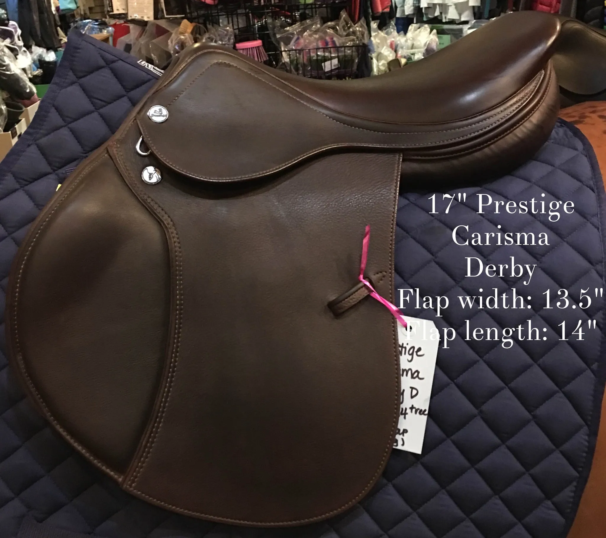 Sold! Prestige Carisma Derby D.C Saddle