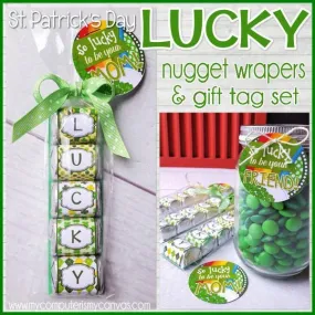 St. Patrick's Day Nugget Wrappers {LUCKY} PRINTABLE