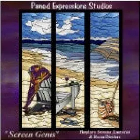 Stained Glass Pattern Collection - "Screen Gems"