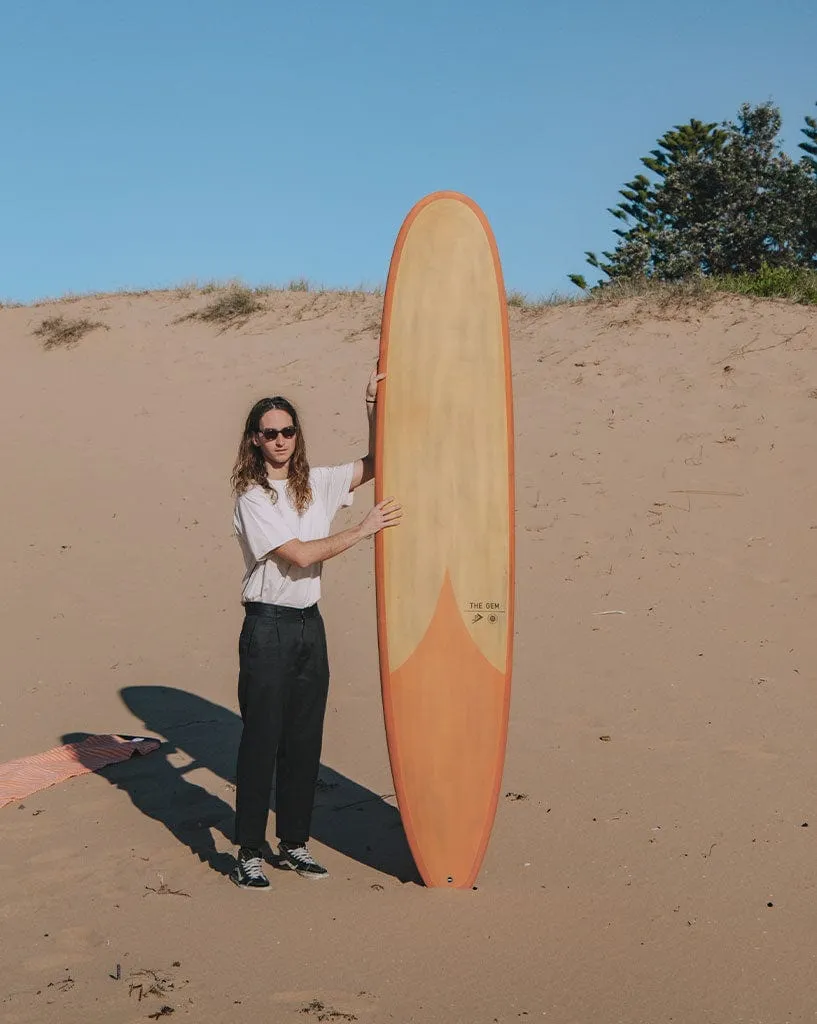 The Gem Thunderbolt Black Longboard