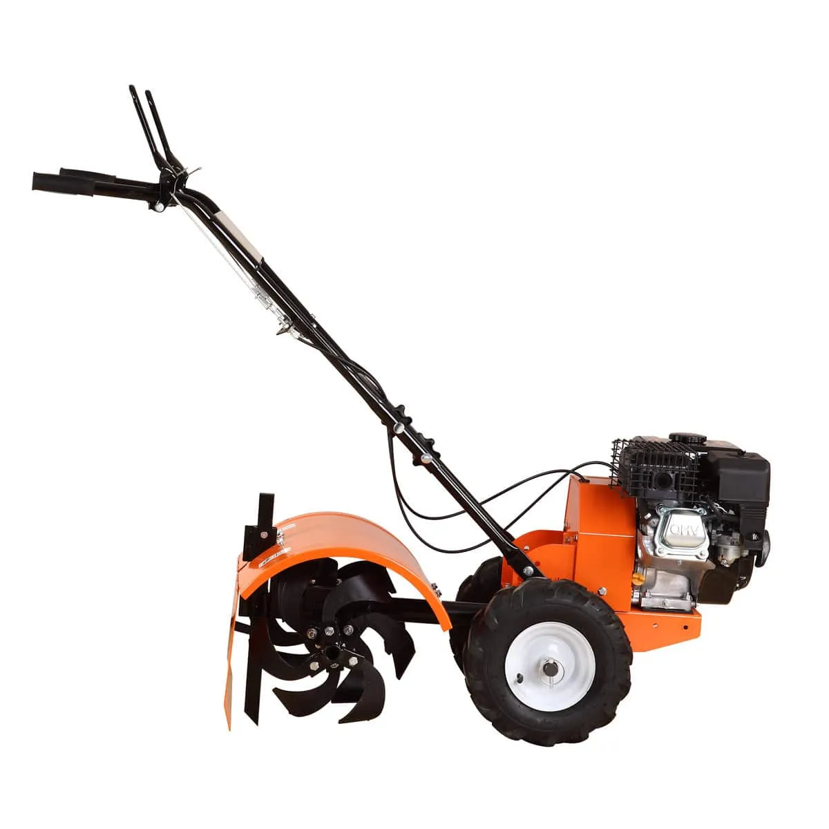 TMG Industrial 19" Self-Propelled Garden Tiller, 5.5 HP Gas Engine, Rear Tine, 8” Tilling Depth, TMG-GT19