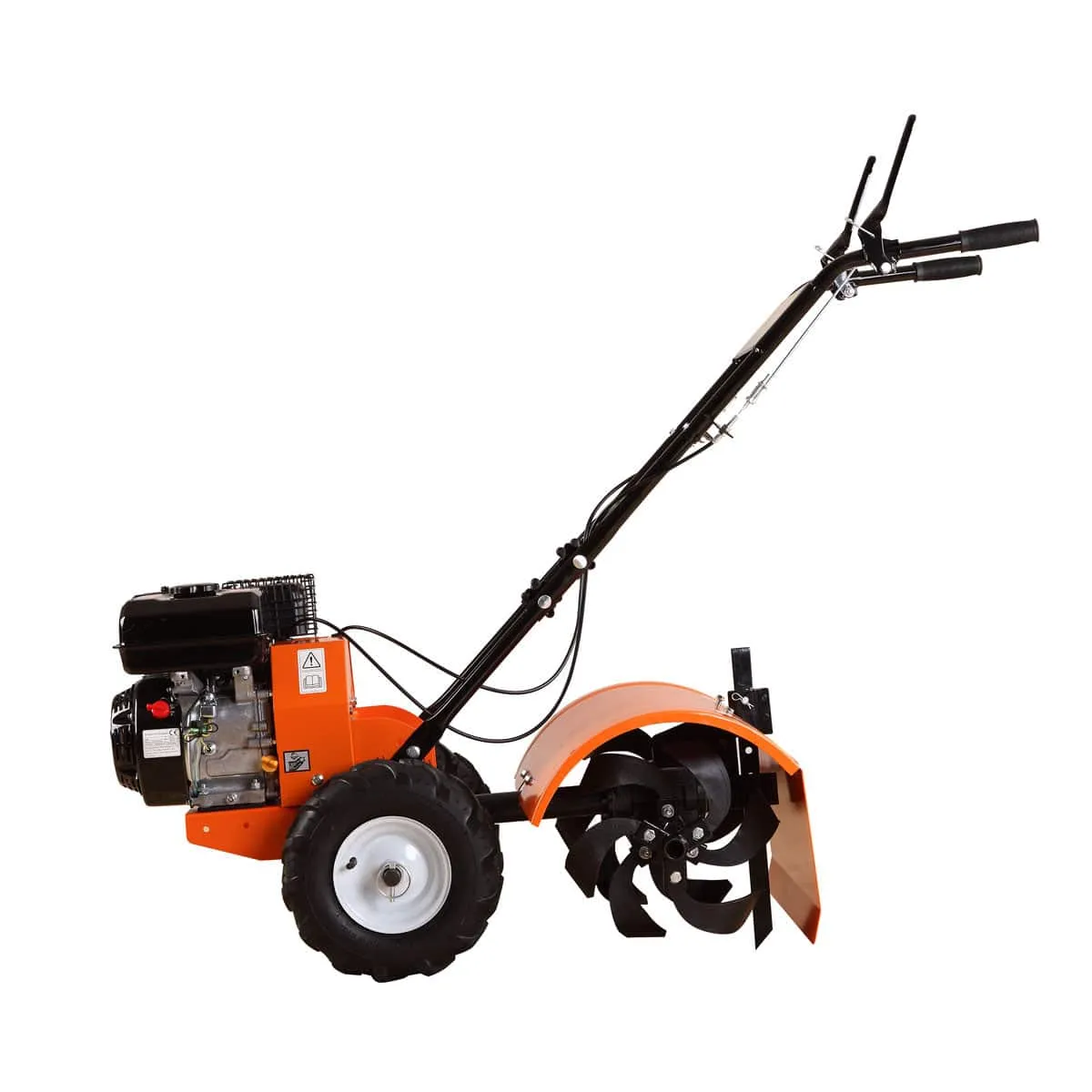 TMG Industrial 19" Self-Propelled Garden Tiller, 5.5 HP Gas Engine, Rear Tine, 8” Tilling Depth, TMG-GT19