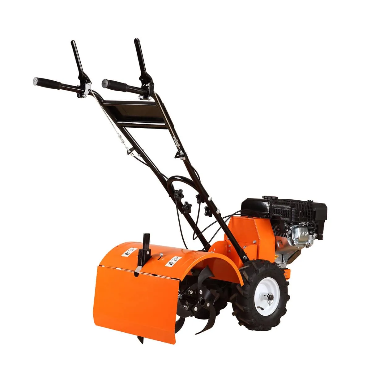 TMG Industrial 19" Self-Propelled Garden Tiller, 5.5 HP Gas Engine, Rear Tine, 8” Tilling Depth, TMG-GT19