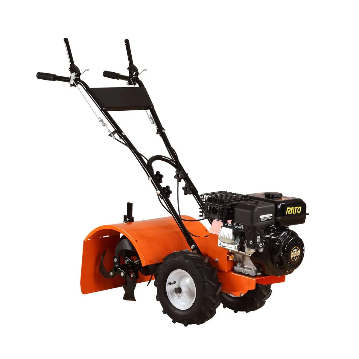 TMG Industrial 19" Self-Propelled Garden Tiller, 5.5 HP Gas Engine, Rear Tine, 8” Tilling Depth, TMG-GT19